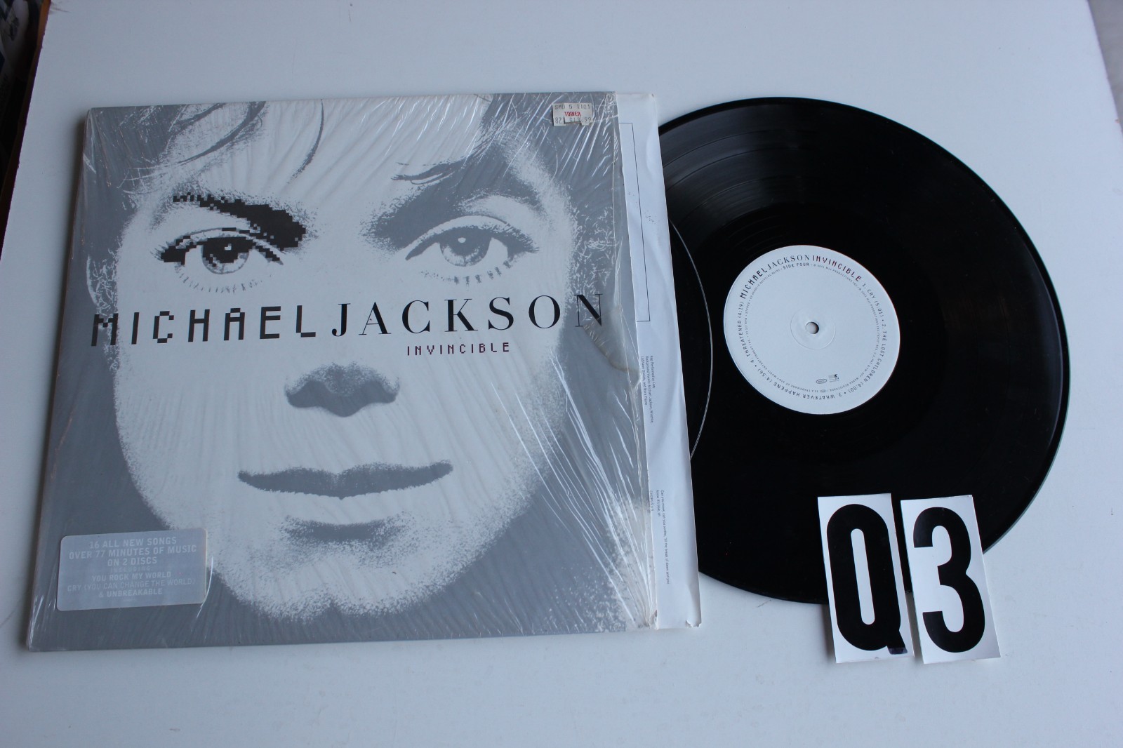 Michael Jackson Invincible LP 二枚組 Michael Jackson - Invincible - Music & Performance - Vinyl
