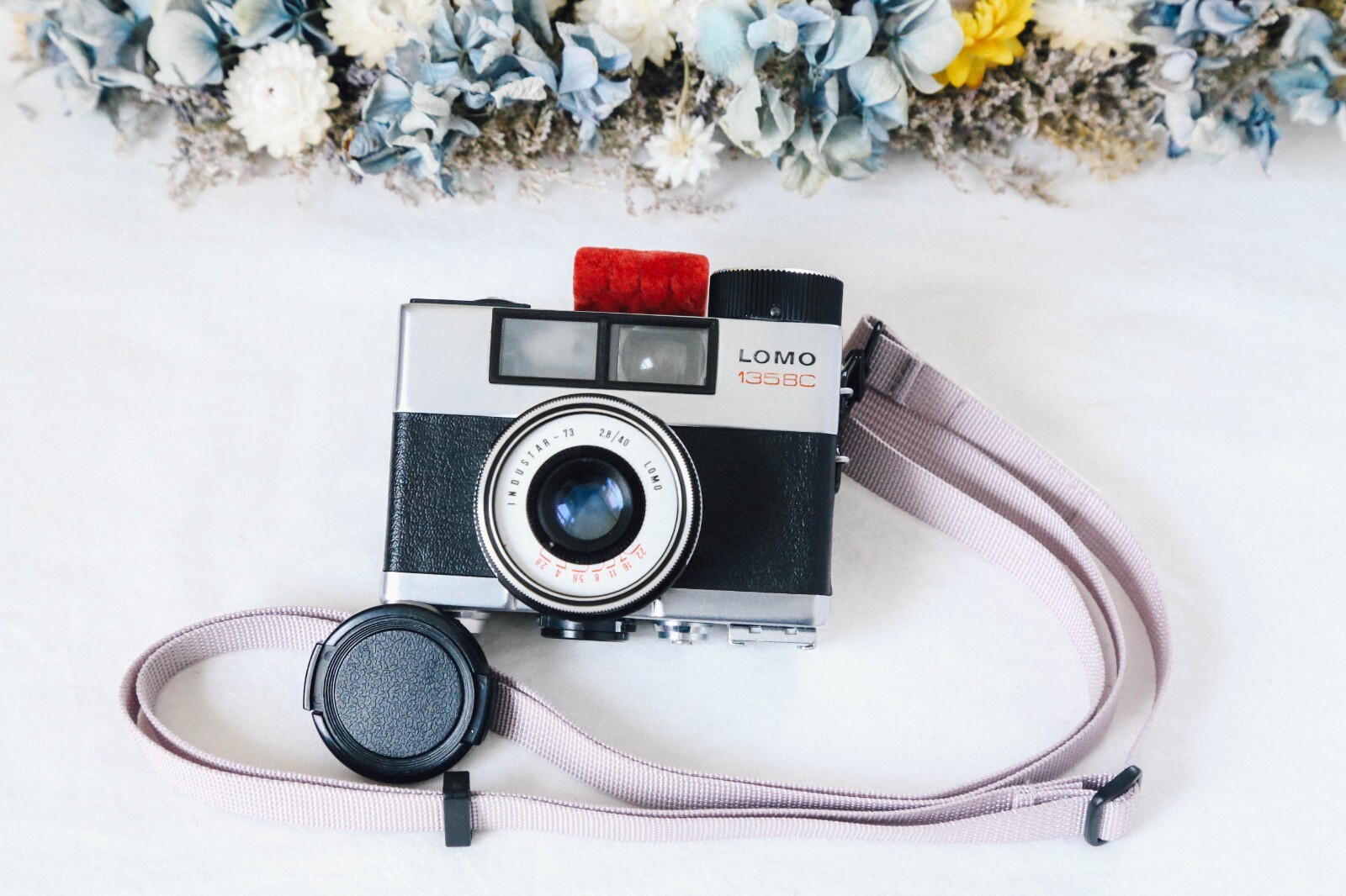 🎦【Tested】LOMO 135BC 35mm film camera w/40/2.8, strap, cap