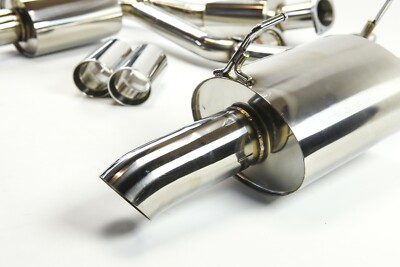 Honda S2000 AP1 AP2 CR Catback Exhaust System Stainless Steel READ DESCRIPTION