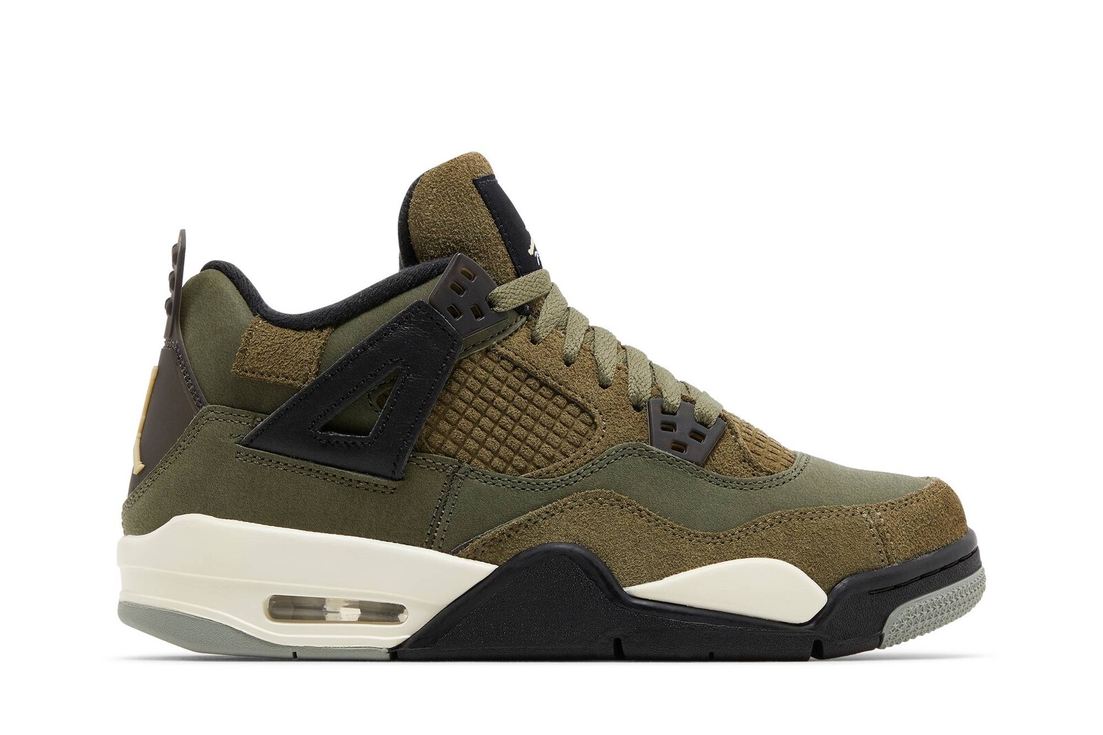 J☆ Nike Air Jordan AJ4 Retro SE Craft Medium Olive PS PRESCHOOL