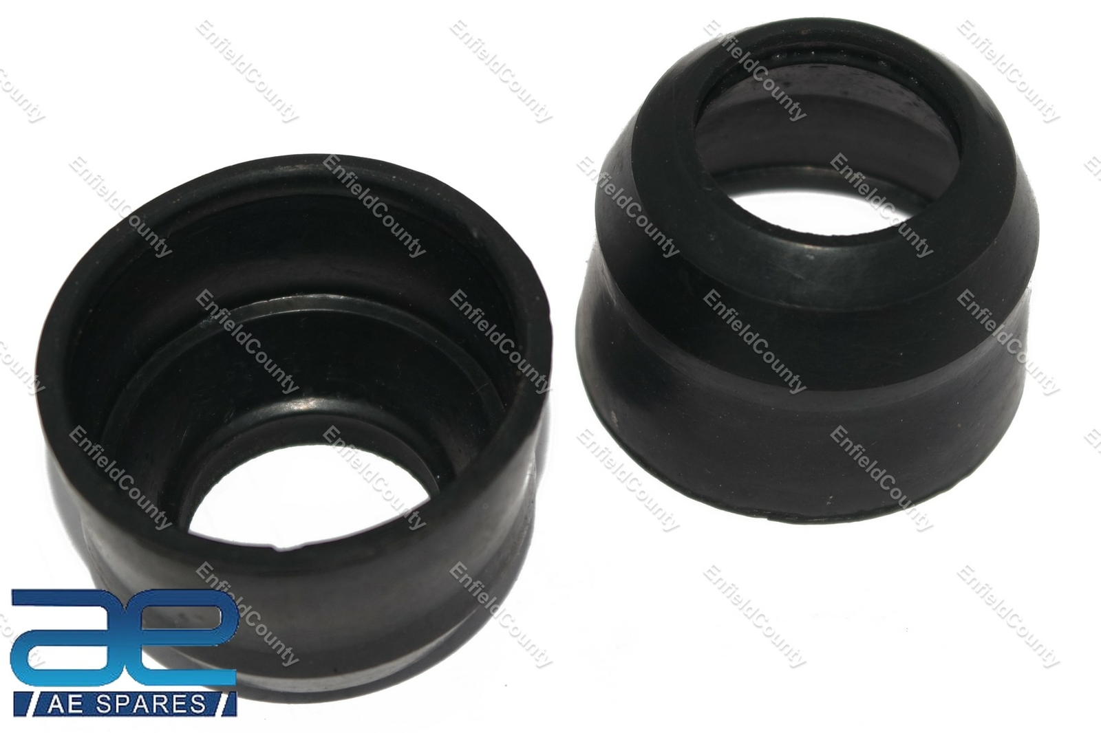 For YAMAHA RX100 RX 100 Fork Dust Seal Rubber Black Pair 