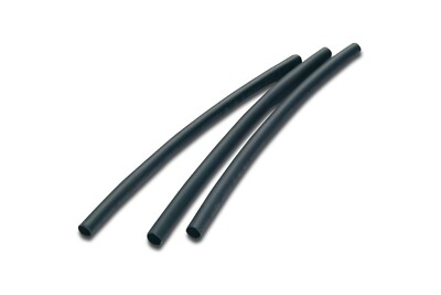 Mustad Silikon Rigg Tubing / 1.5mm Id/Schwarz / Leeda