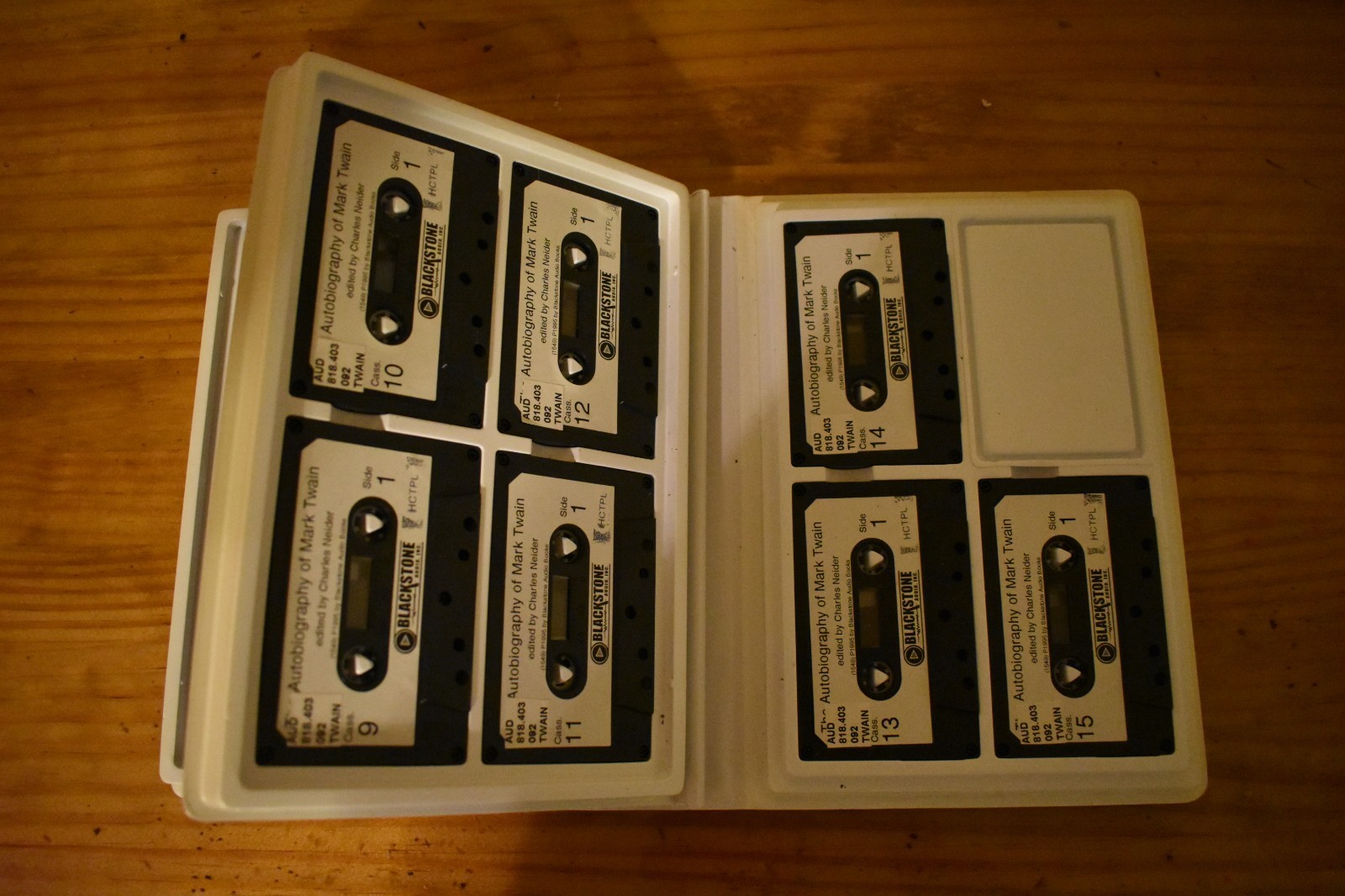 The Autobiography of Mark Twain - Unabridged - Blackstone Audiobooks Cassette