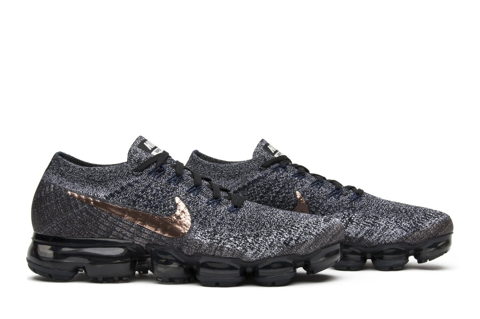 美品✨NIKE AIR VAPORMAX Nike Air VaporMax 2023 Flyknit Iridescent Black 4K POV / Don
