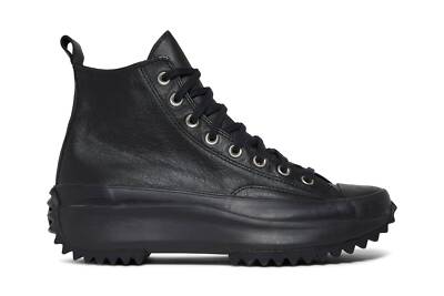 Pre-owned Converse Run Star Hike High 'triple Black' 170548c In Black/black/almost Black