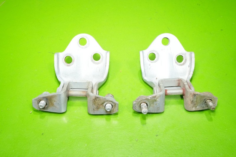 95-99 Eclipse Talon OEM passenger right door hinges hangers mounts SET silver