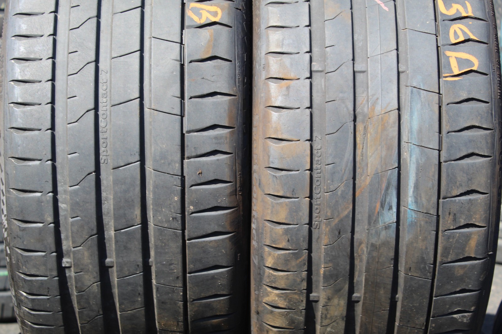 265 30 20 Continental, SC 7, XL, 94Y, x2 A Pair 6.3mm (F1_tyres) L3736
