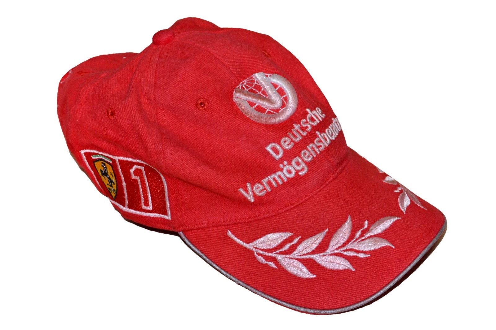 マ*キ様 Ferrari Formula 1 Club サイン入りキャップ RACING FORMULA 1 SCUDERIA FERRARI CAP MICHAEL SCHUMACHER ONE