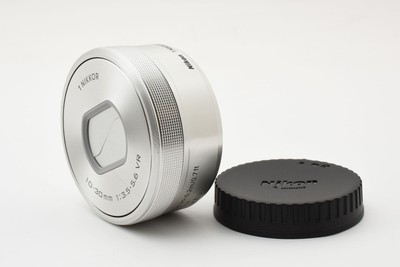 Nikon 1 Nikkor10-30mm f/3.5-5.6 VR Mirrorless Camera Lens Silver 228