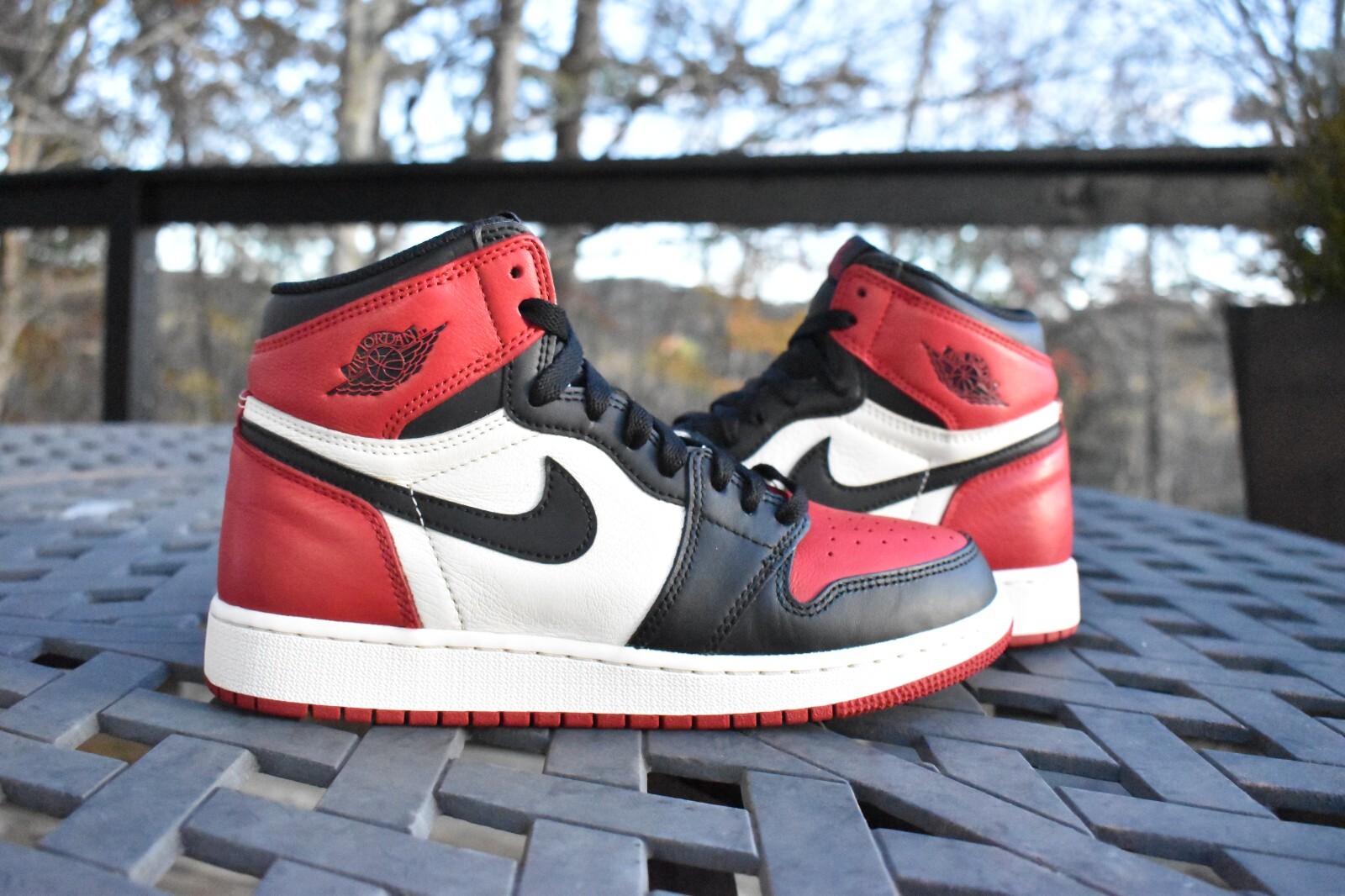 Nike Air Jordan 1 Retro High OG BG 'Bred Toe' 575441-610 Nike Air Jordan 1 Retro High OG BG 'Bred Toe' 575441-610
