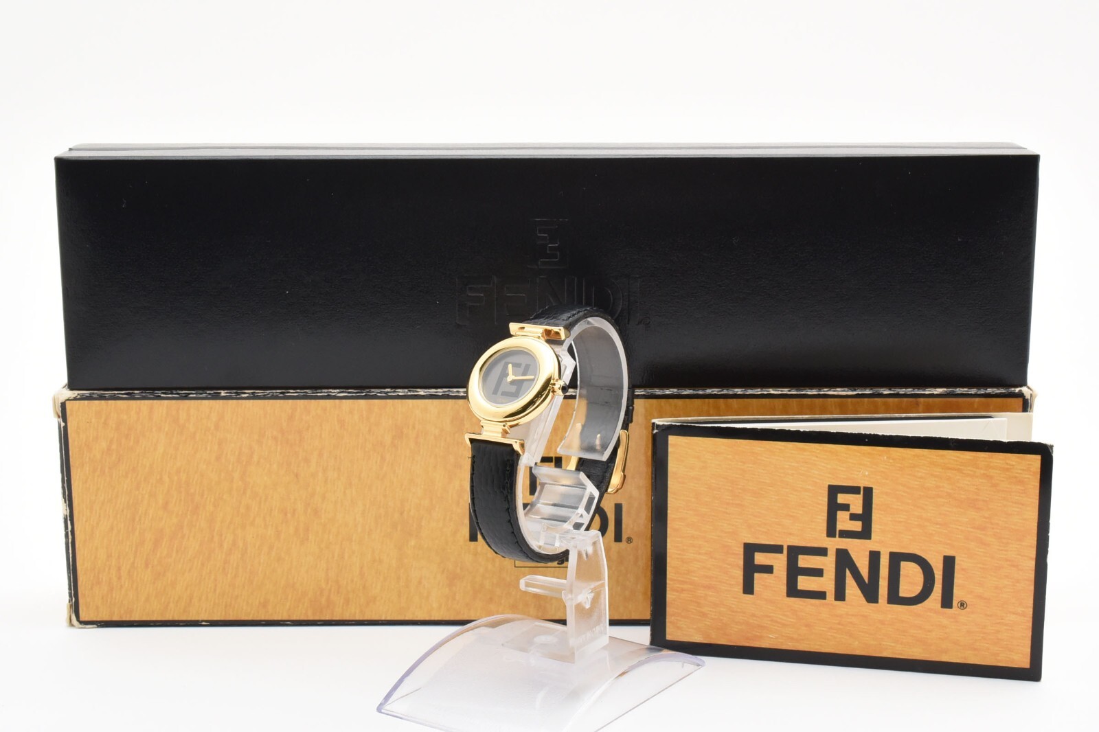 EXC+5 In Box】Fendi Watch Women Gold Tone 320L Swiss Made