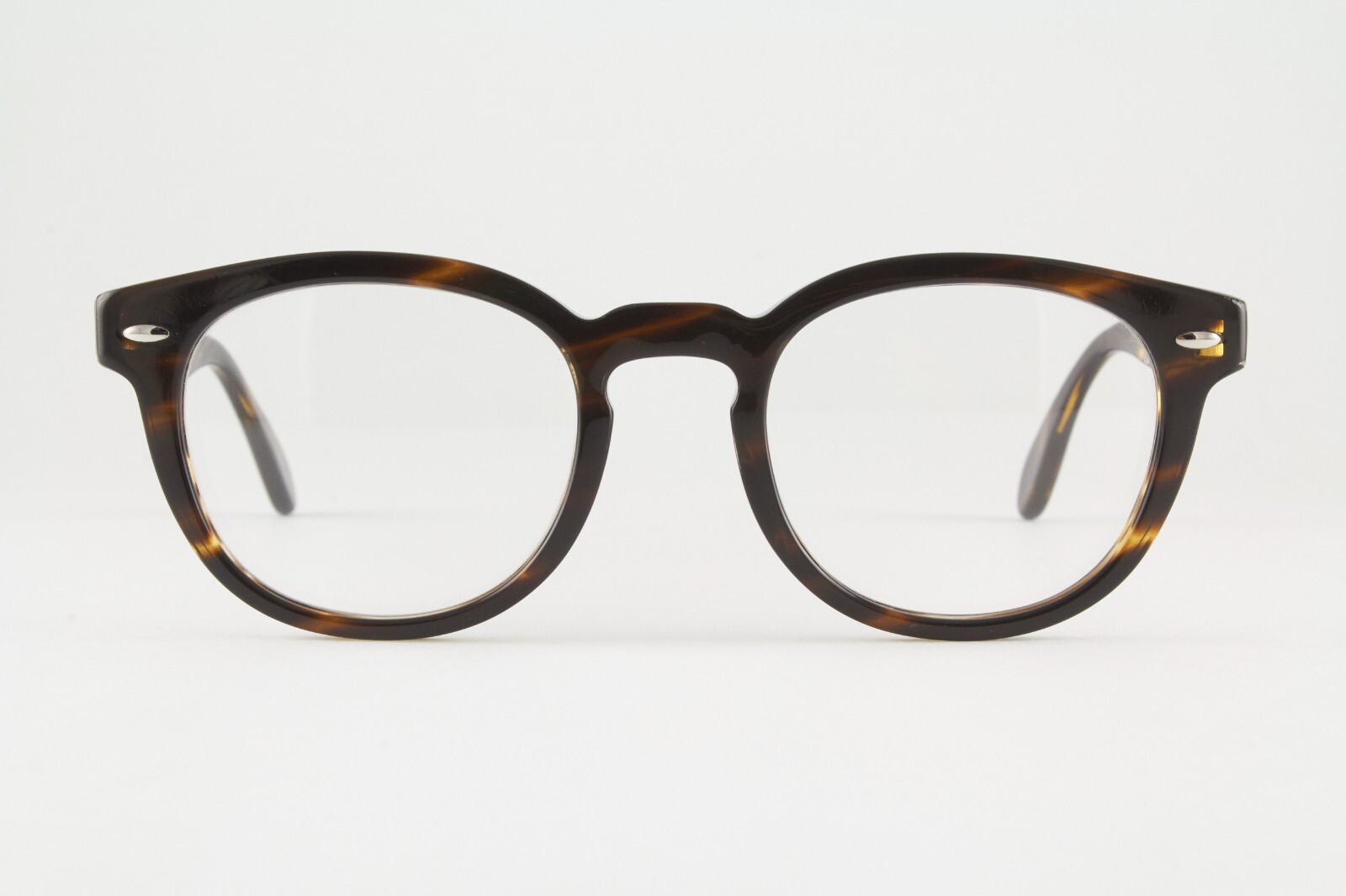 Rare Authentic Oliver Peoples OV5036 1003L Sheldrake 47mm Cocobolo Glasses Italy