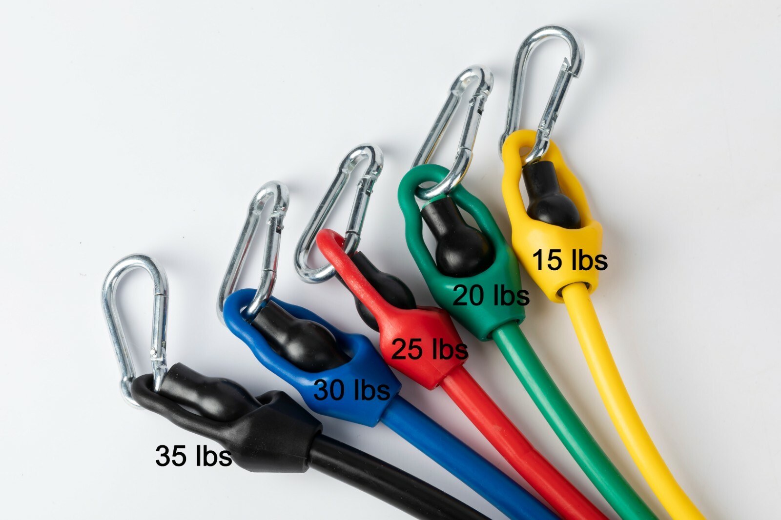 Resistance bands Set Workout with Handles Heavy Tube Exercise Fitness Gym 11PCs