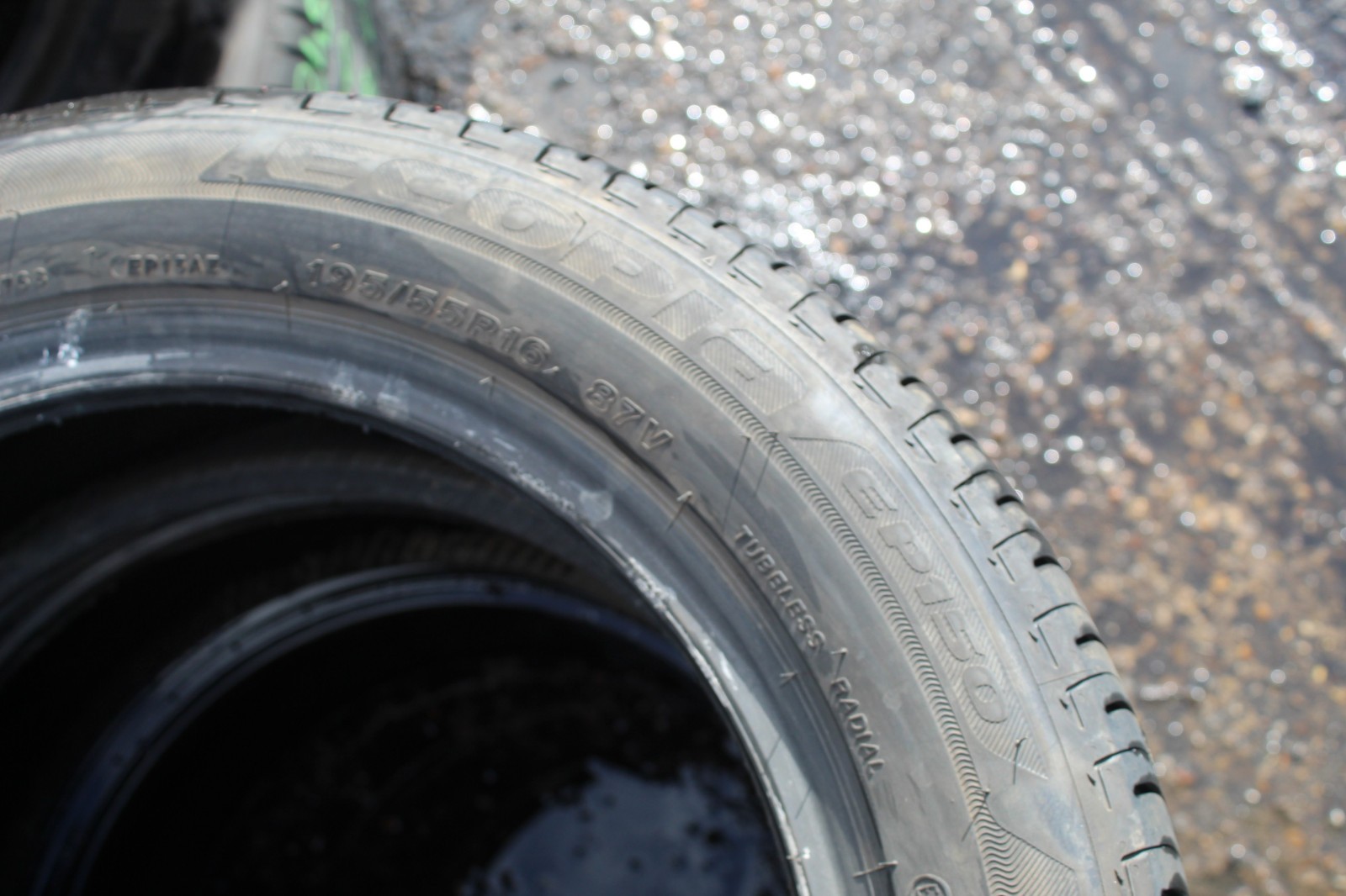 195 55 16 Bridgestone, Ecopia EP150, 87V, x2 A Pair 6.8mm (F1_tyres) L3782