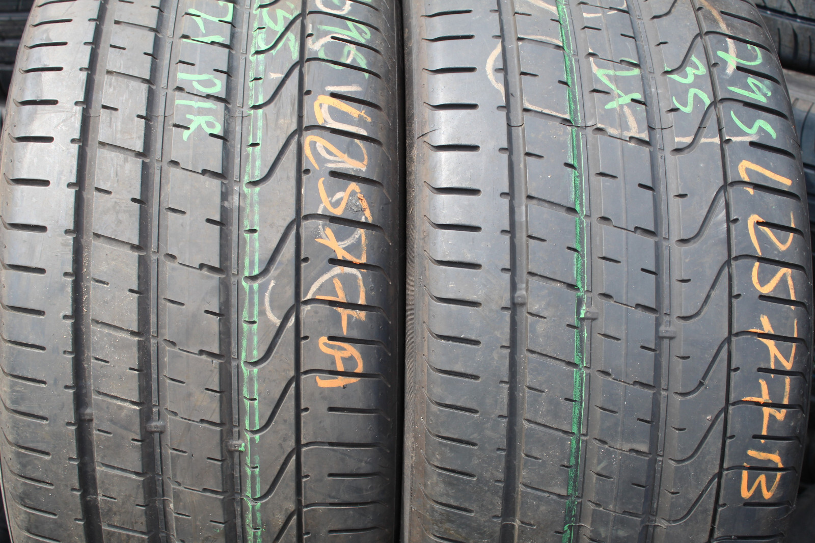295 35 21 Pirelli, P Zero, Porsche - N0, 103Y, x2 A Pair 6.5mm (F1_tyres) L2577