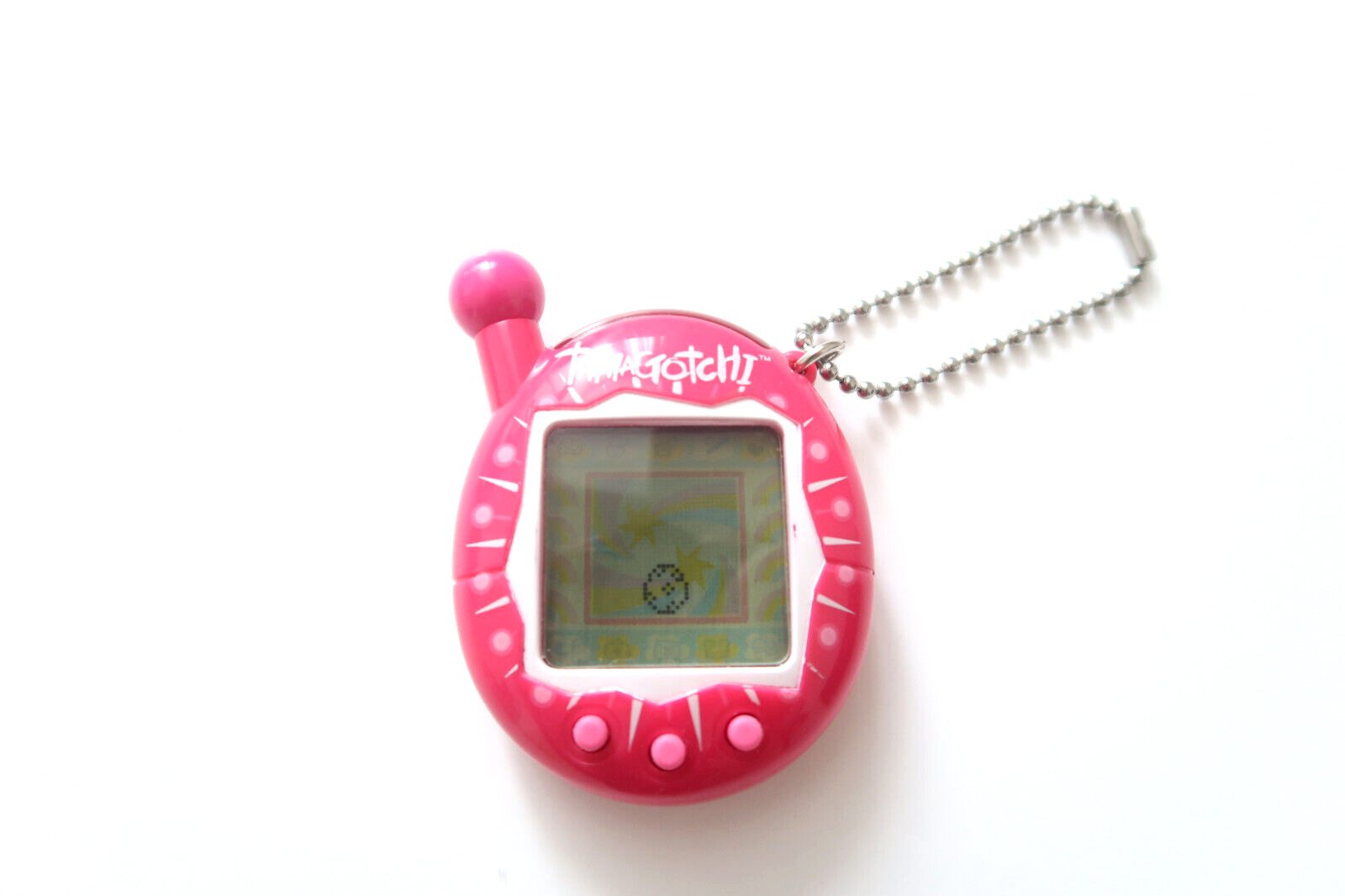 BANDAI TAMAGOTCHI ピンク　[動作未確認] Tamagotchi v4 Bandai Connection Pink Magenta Shine English