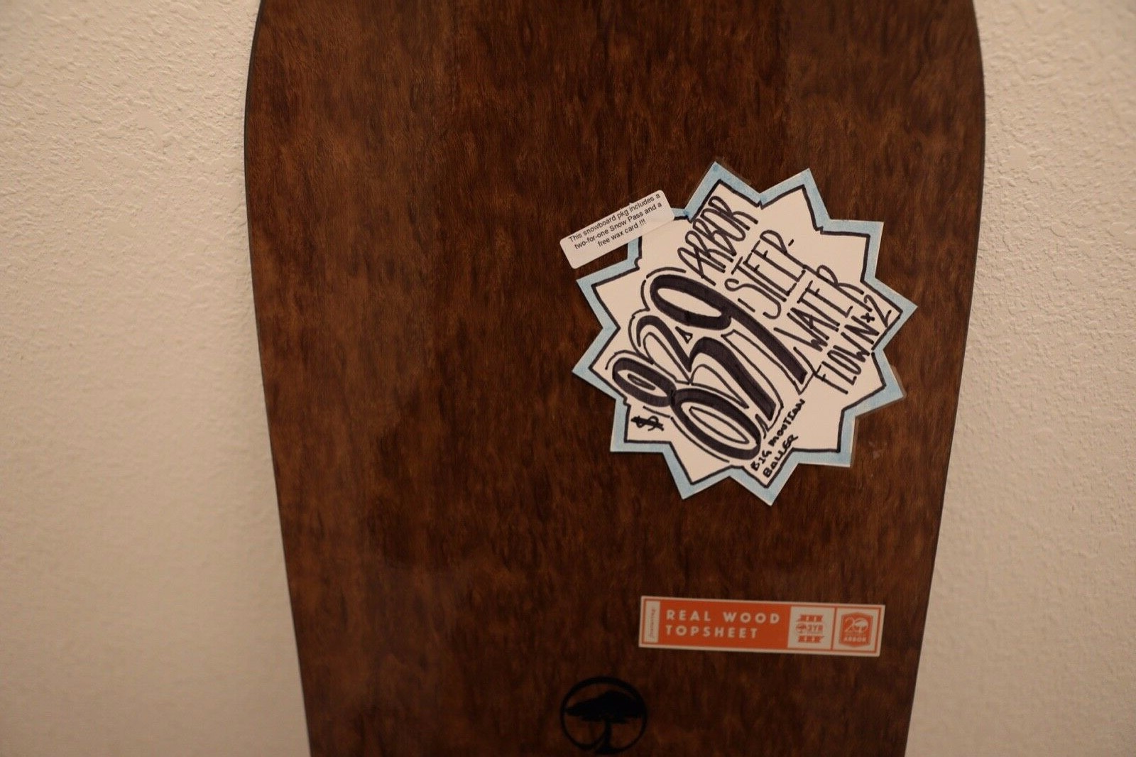 Arbor Steepwater 162 w/ Large Flow NX2 bindings