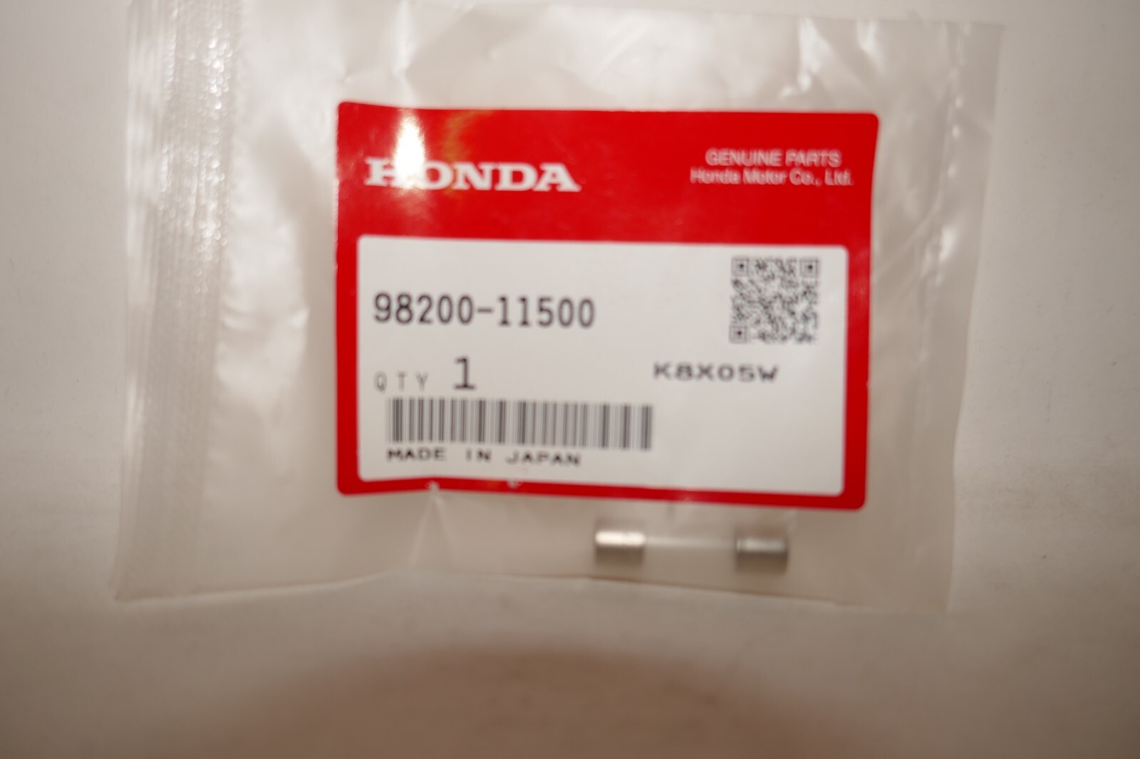 ●F.U. OEM Honda Fuse 15A 98200-11500 1977-87 TRX250 VF1000F CB750