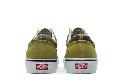 Pre-owned Vans Bape X Old Skool 36 Dx 'green Camo' Vn0a54f37be In Multicolor
