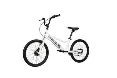 Strider 20x Balance Bike - Learn-to-Ride for Ages 8+ - White