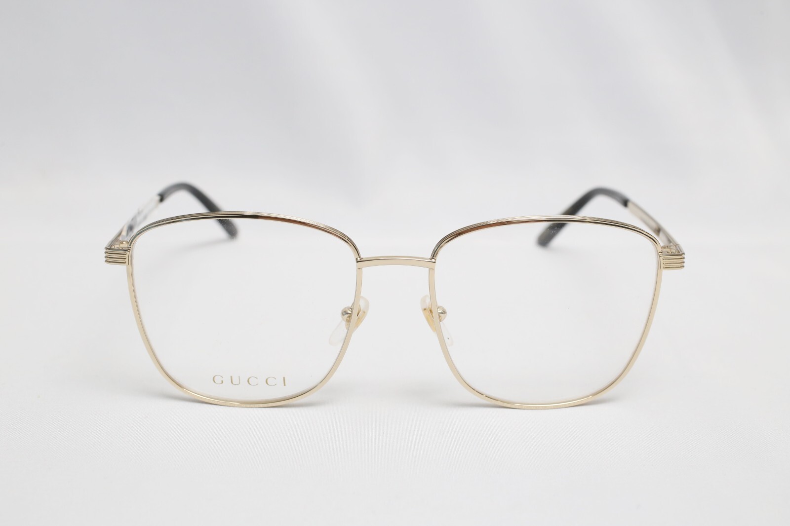 メガネ Gucci Eyewear GG0804O 001 Square Gold Frame Unisex Gucci GG0804O 001 glasses | Buy online now | SmartBuyGlasses US