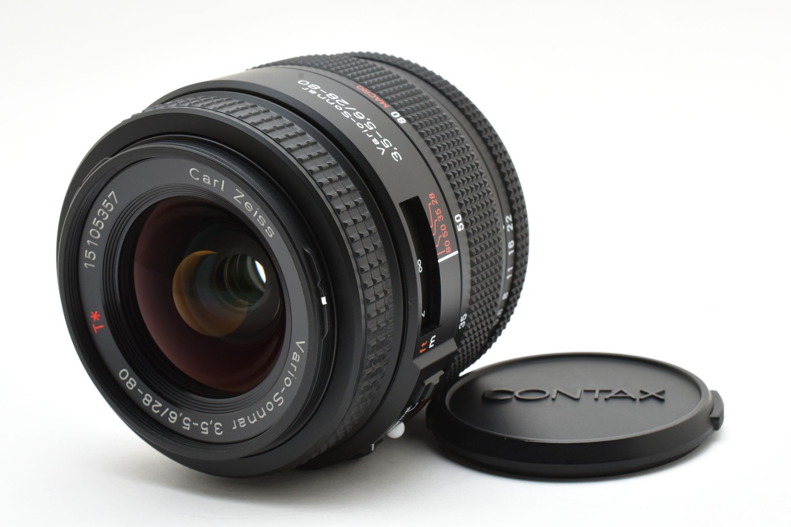 ＜美品＞CONTAX NX Vario-sonnar T 28-80mm Mint] Contax Vario-sonnar T* 28-80mm F/3.5-5.6 AF Lens for N