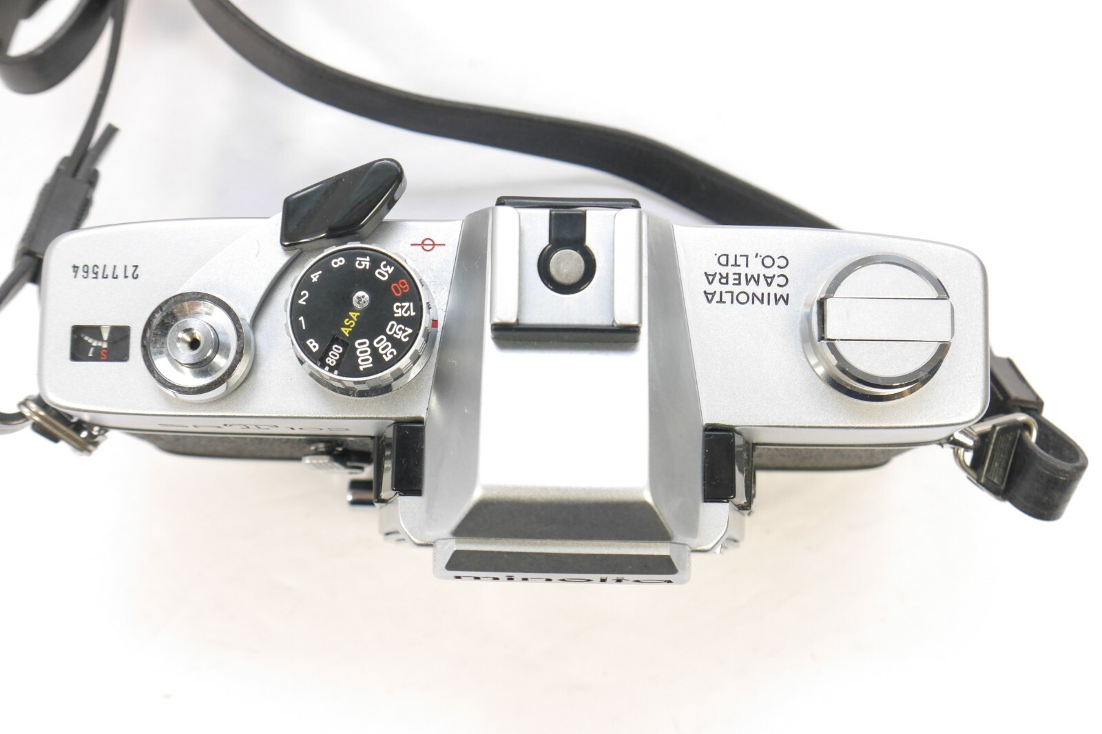 MINOLTA SRT 102 35mm SLR Film Camera w/ Rokkor-X 50mm 1.7 WORKING TESTED VGUC