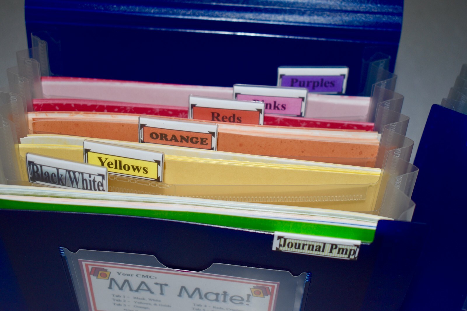 CREATIVE MEMORIES Scrapbook MAT MATE ORGANIZERS Journaling Paper LOT All Colors