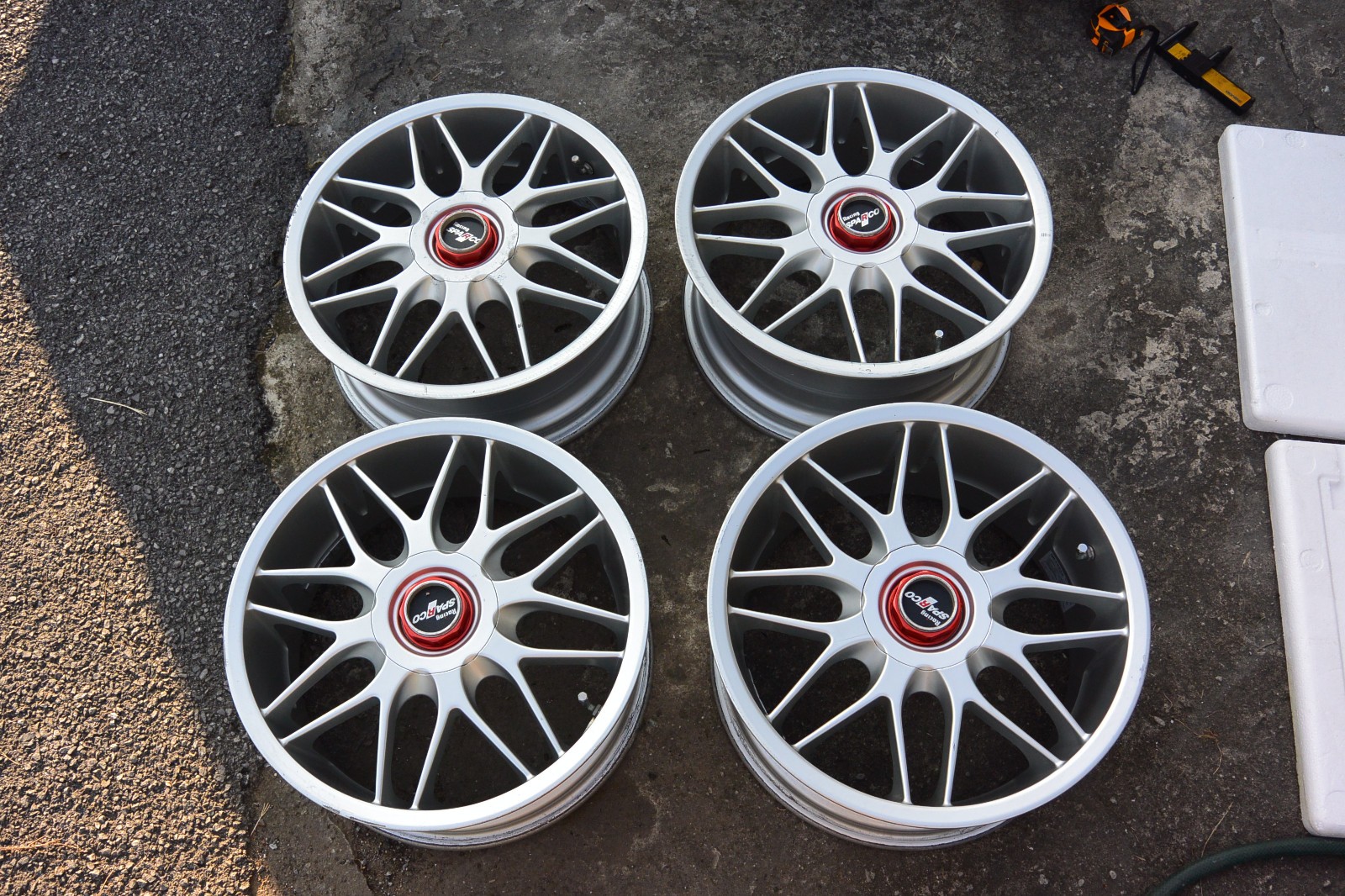 AR4362本 クリムソン レーシングスパルコ NS-2 中古アルミホイール