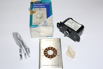 Intermatic energy saver Auto Shut-Off timer switch FD60MAC bathroom fans, lights