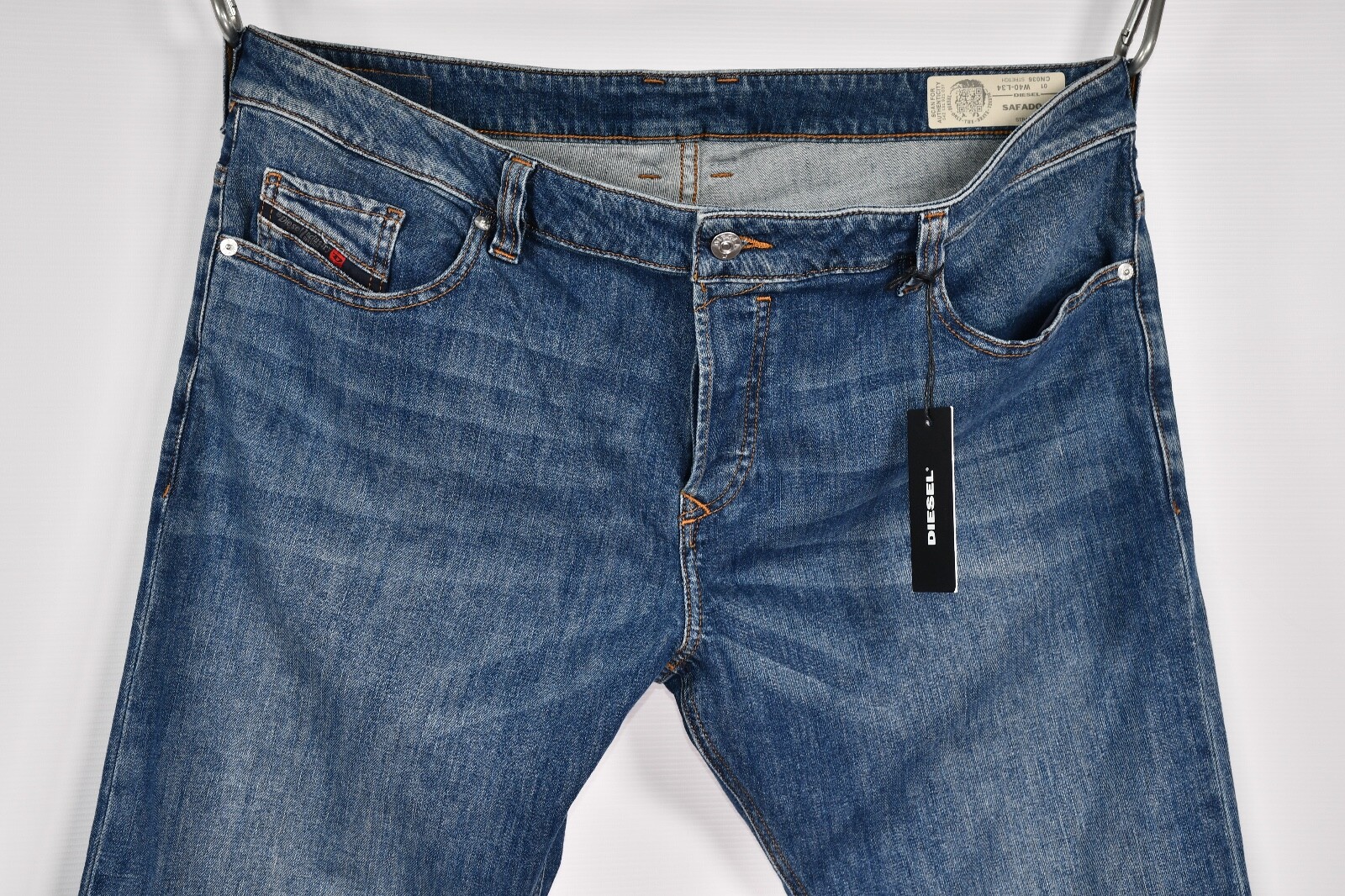 DIESEL ディーゼル SAFADO WASH0886P W34 L30 Diesel Safado-X Straight CN036 Stretch Denim Jeans size W40