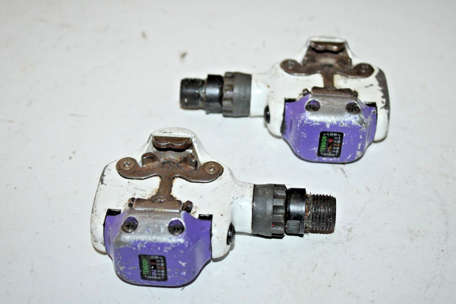 Shimano PD-A525 SPD Clipless Pedals Silver MTB Touring Racing
