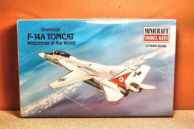 1/144 MINICRAFT GRUMMAN F-14A TOMCAT MODEL KIT 14422
