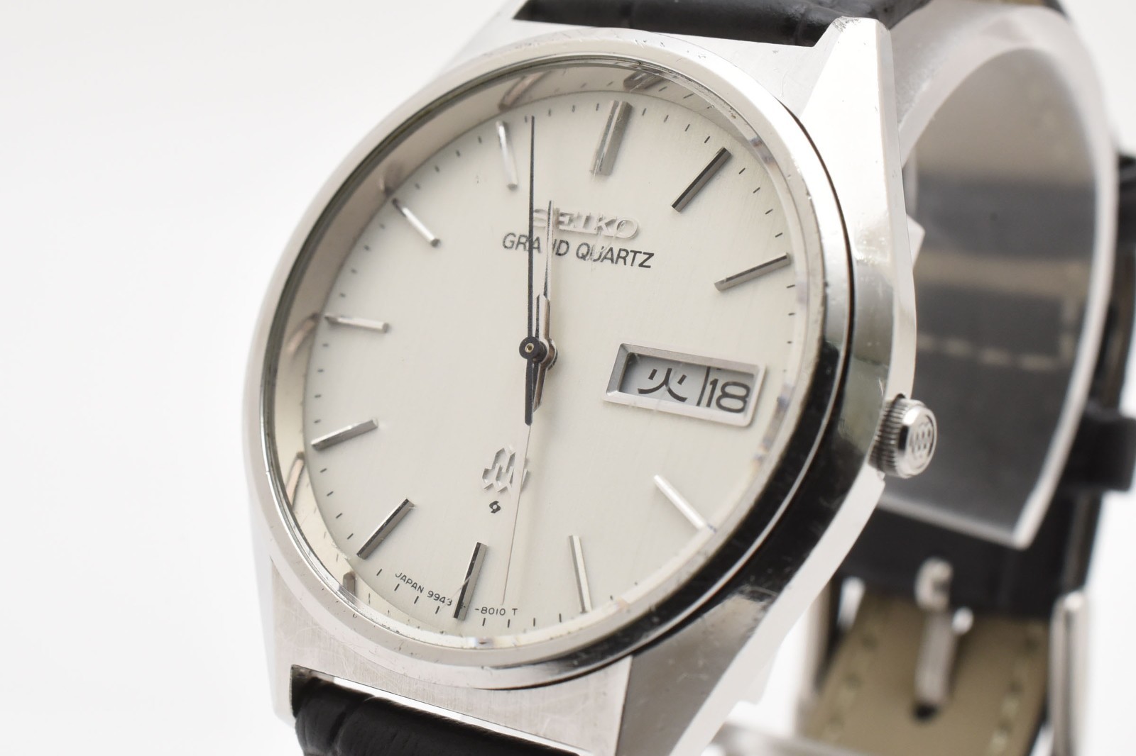 SEIKO GRAND QUARTZ デイデイト腕時計 9943-8010 セイコー SEIKO GRAND QUARTZ グランドクォーツ 9943-8010 腕時計