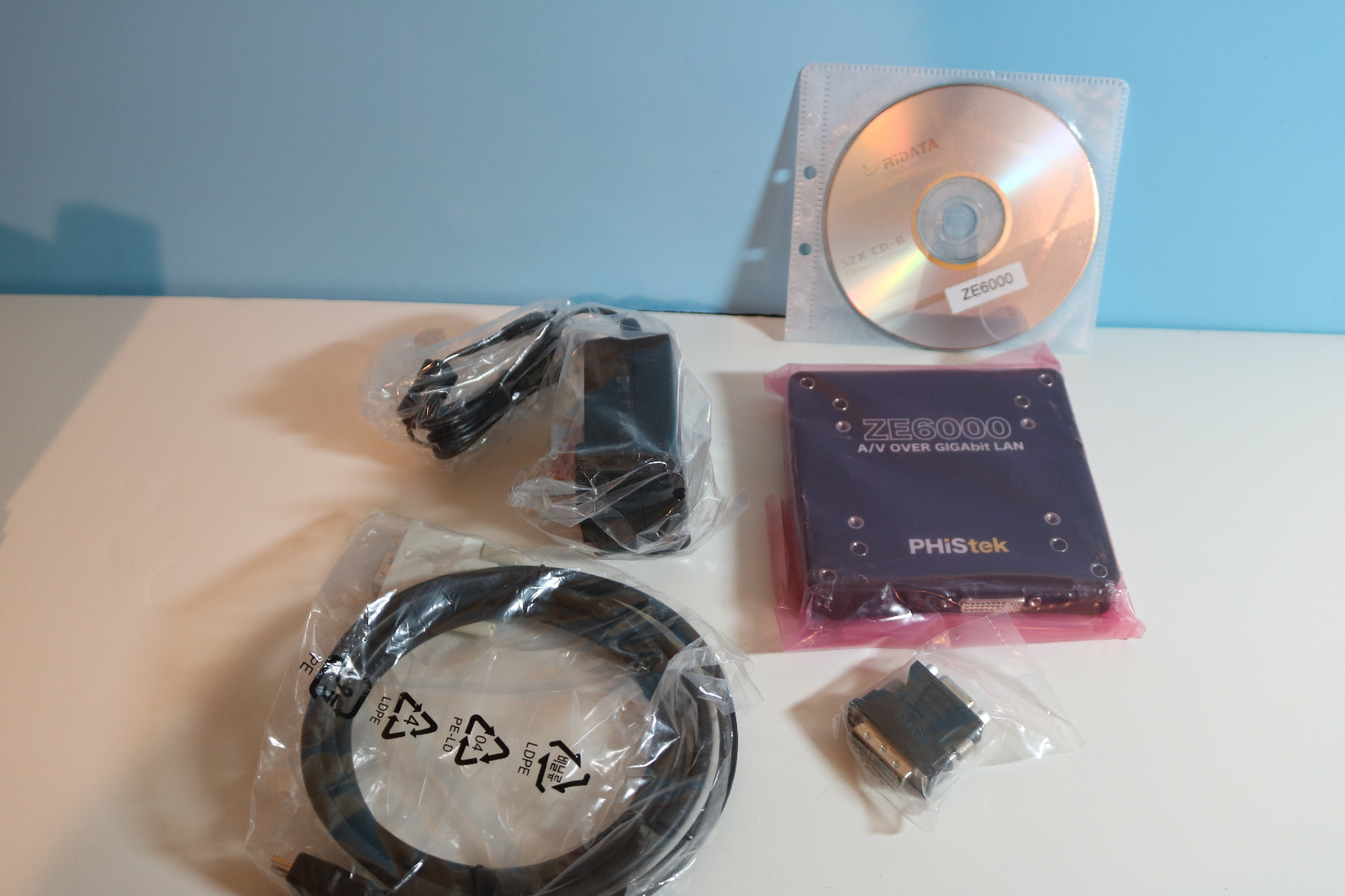 Phistek ze6000 A?V over Gigbit LAN