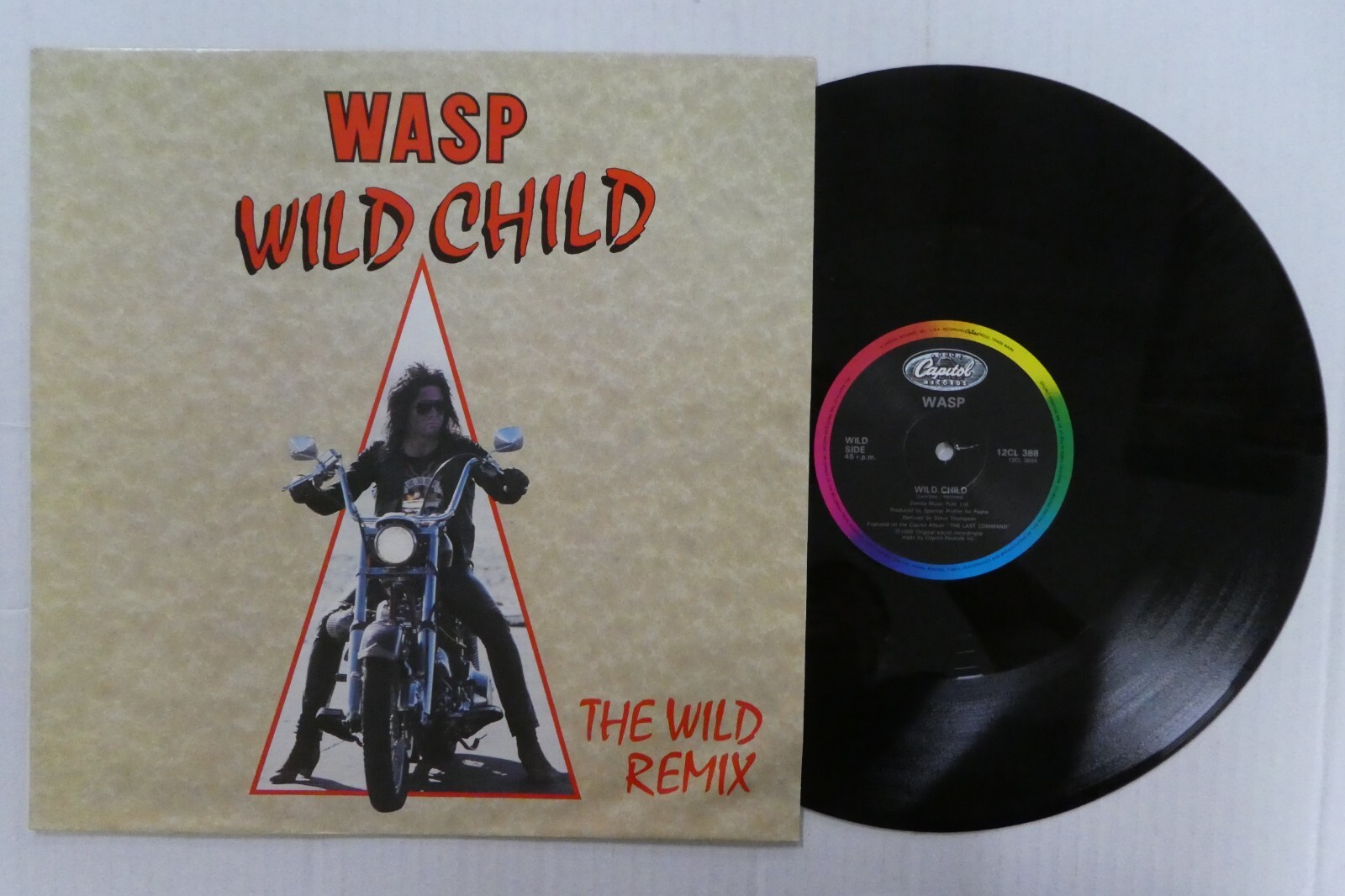 12” W.a.s.p. Wild Child S14135 CAPITOL /00250 W.A.S.P. – Wild Child – Vinyl (7