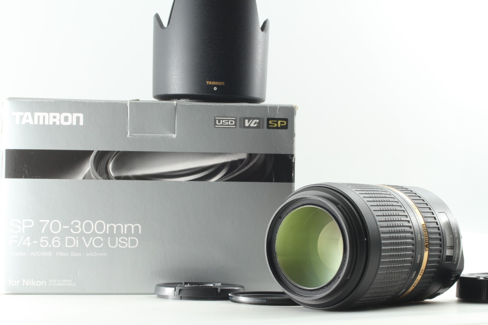 MINT in Box] TAMRON SP 70-300mm f/4-5.6 Di VC USD Zoom Len