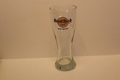 Baltimore Hard Rock Cafe Souvenir Pilsner Beer Glass