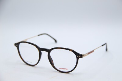 NEW CARRERA 1119 086 HAVANA GOLD AUTHENTIC FRAMES EYEGLASSES 49-20