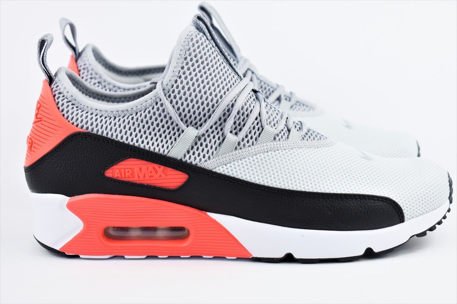 Detalles de Nike Air Max 90 Ez Zapatos Hombre Gris Negro Rojo Puro Platinum (Ao1745 002 ( Sz Detalles de Nike Air Max 90 Ez Zapatos Hombre Gris Negro Rojo Puro Platinum (Ao1745 002 ( Sz