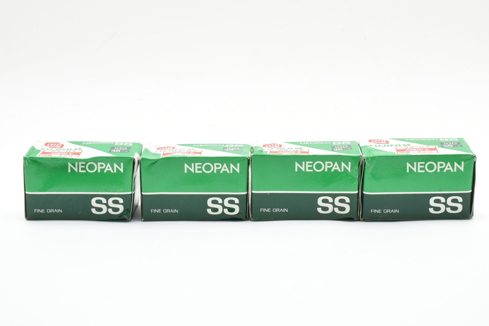 Fujifilm Neopan SS 100 B&W 35mm Film 36 exp Lot of 4 Rolls
