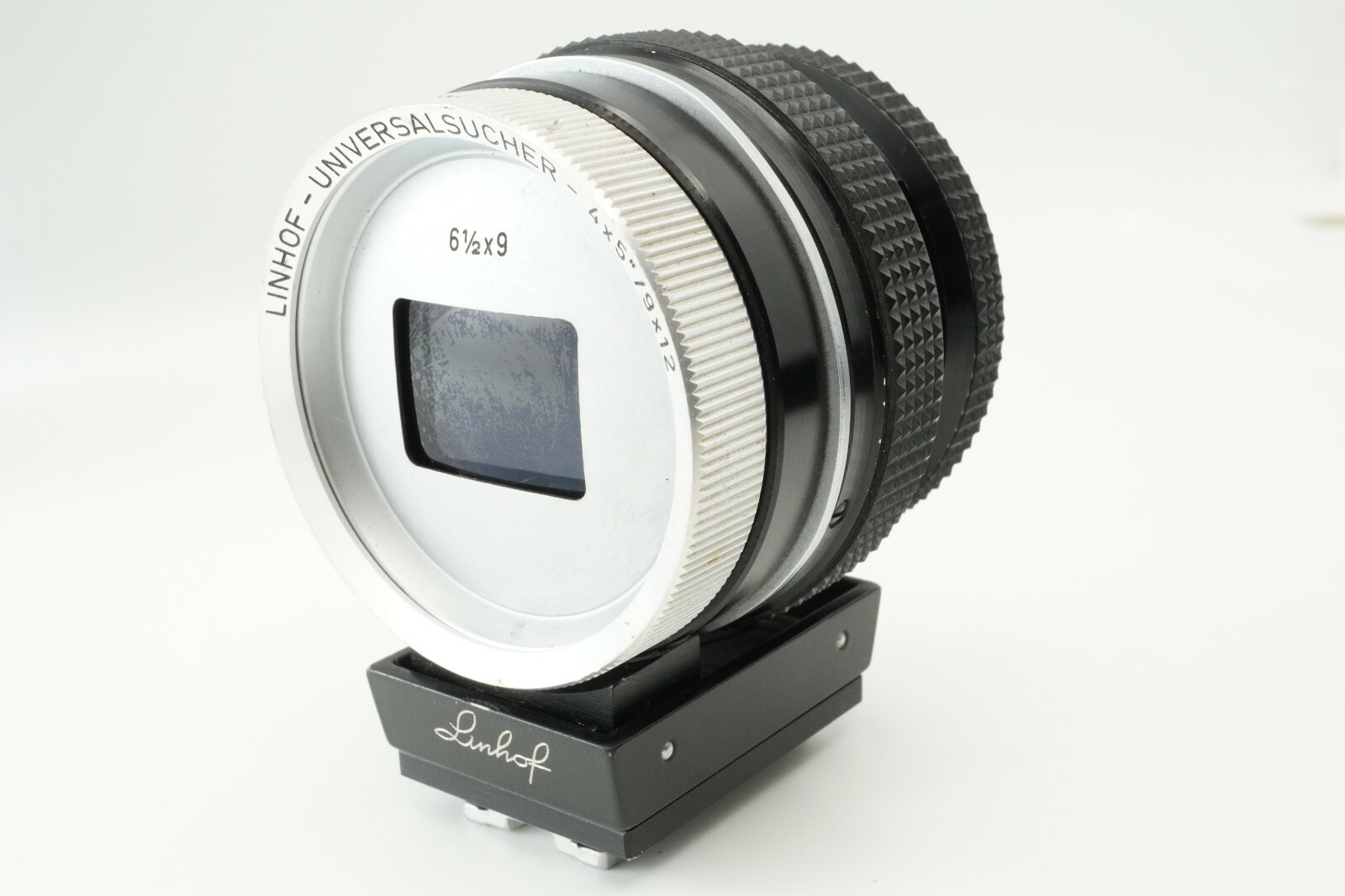 EXC+3 READ】 Linhof 9x12 / 4x5 Universal Finder For 75-360mm EXC+3 READ】 Linhof 9x12 / 4x5 Universal Finder For 75-360mm