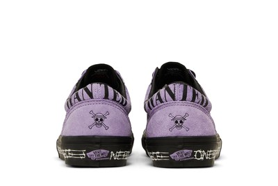 Pre-owned Vans One Piece X Skate Old Skool 'nico Robin' Vn0a5fcbprp