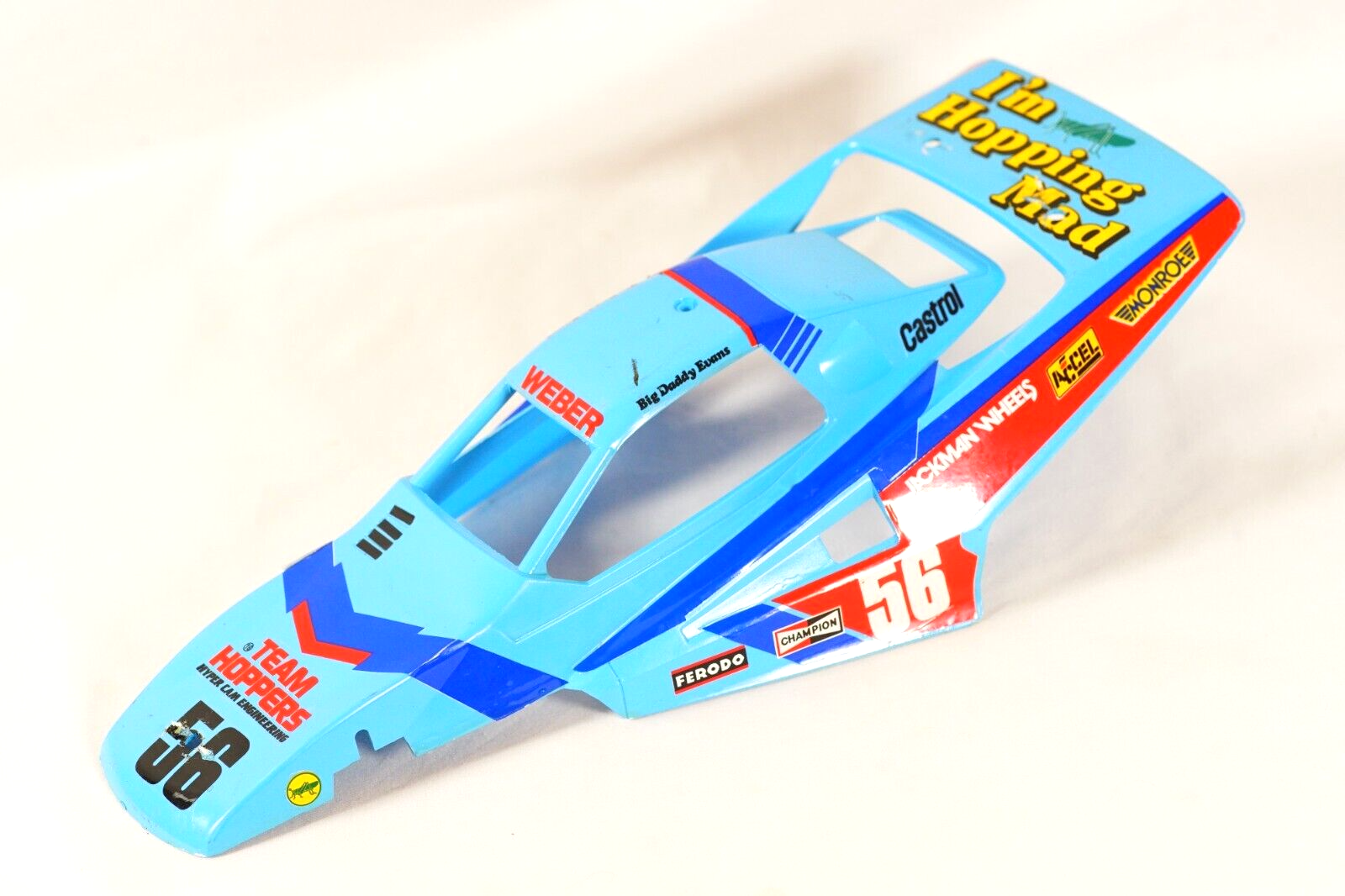 TAMIYA 1988 Rare Blue Molded RCC Grasshopper II Original