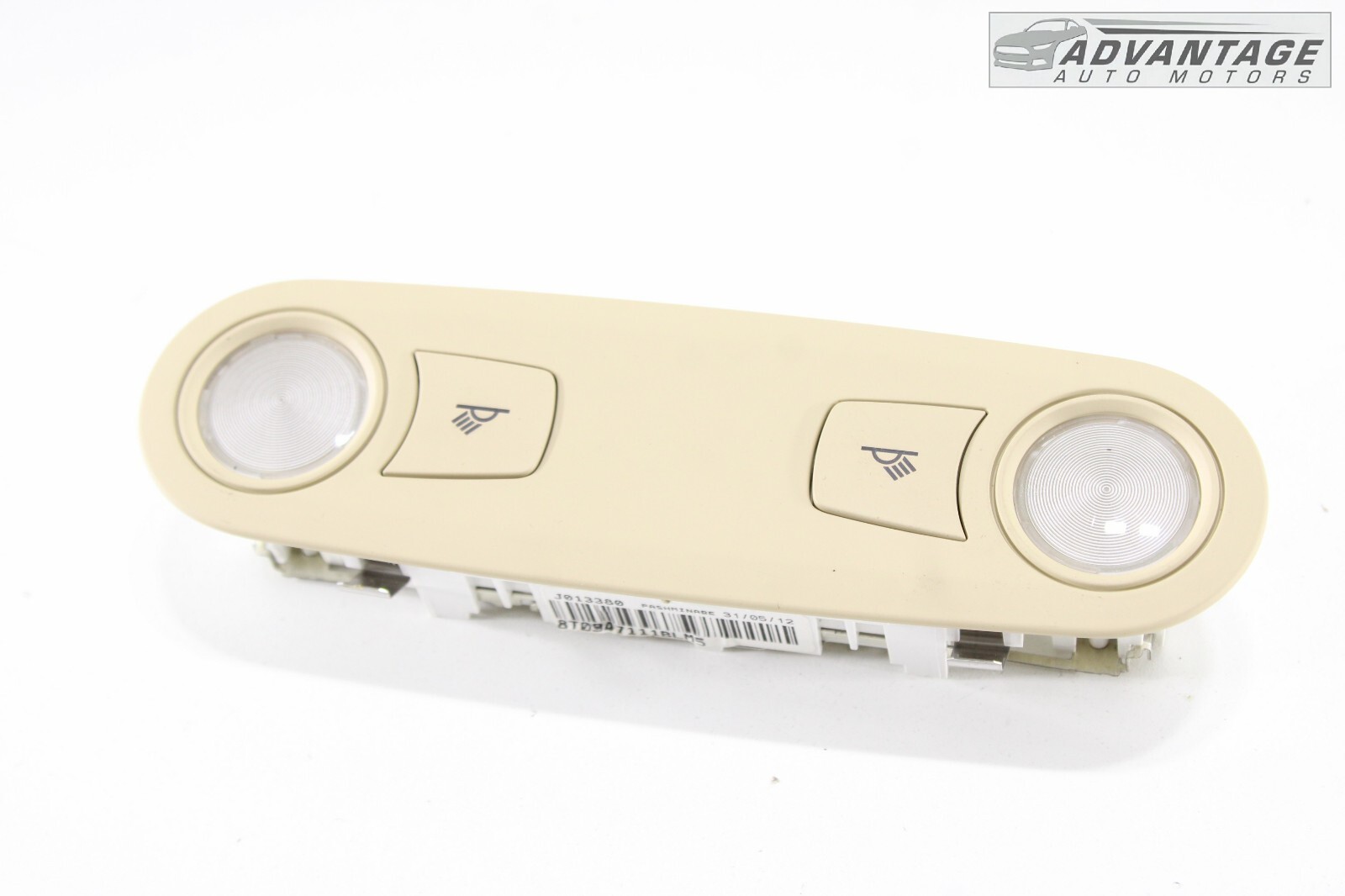 2009-2016 AUDI A4 QUATTRO B8 REAR UPPER OVERHEAD DOME LIGHT