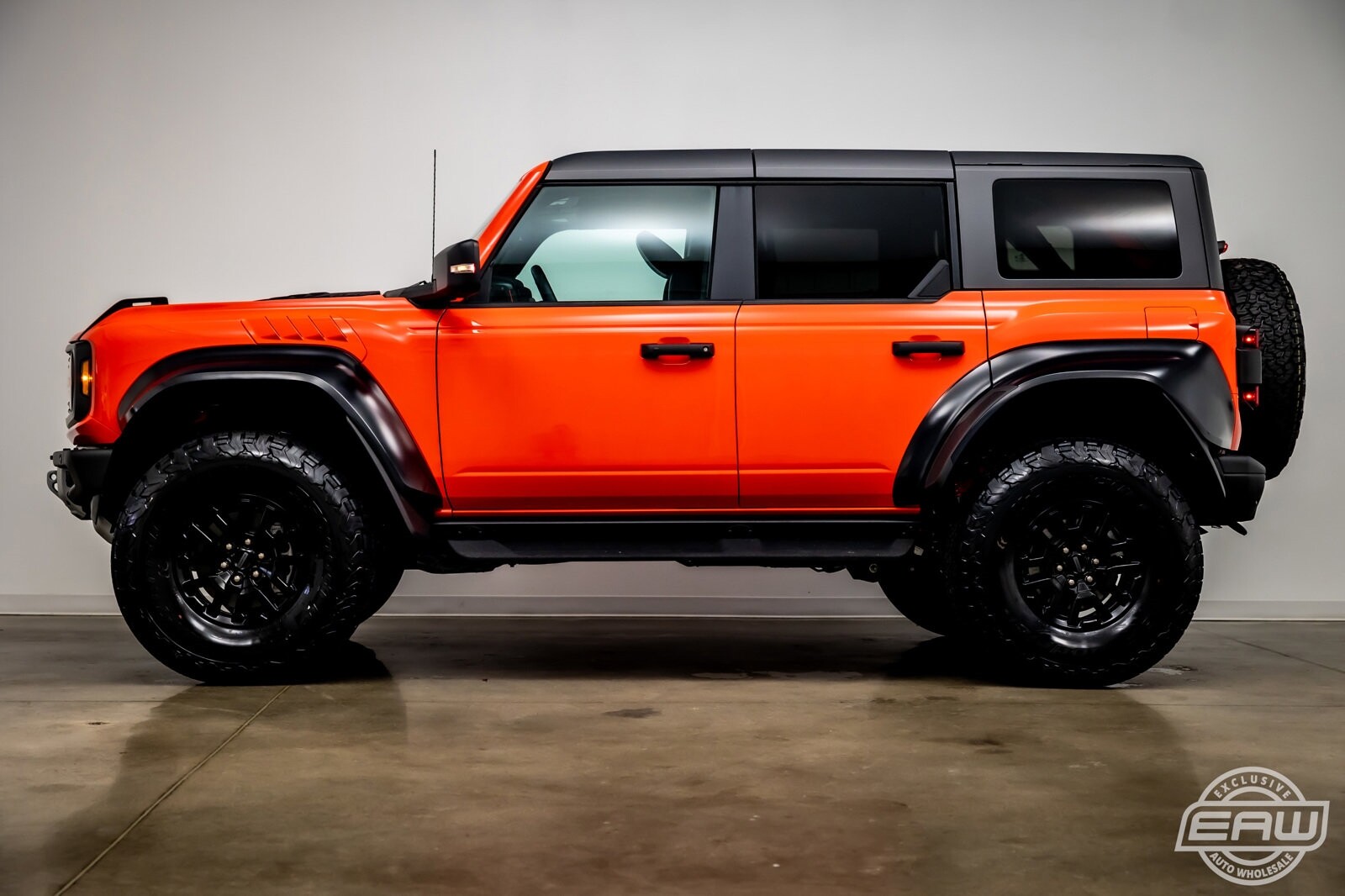 2022 Ford Bronco Raptor 227 Miles Code Orange Convertible Twin Turbo