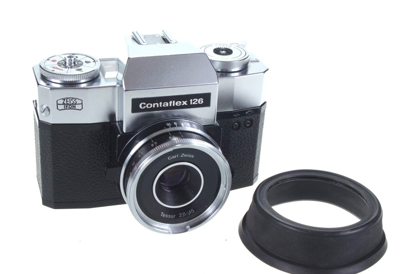 Zeiss Contaflex 126 Appareil Photo Argentique Reflex ! Format 126 + Etui  