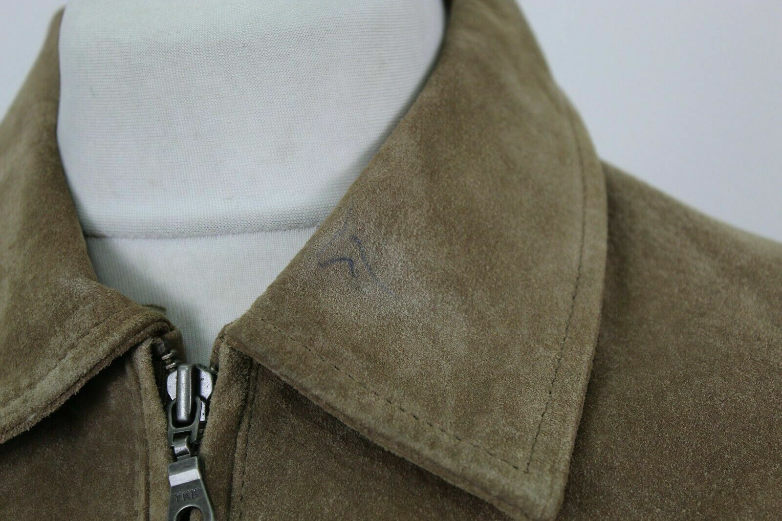 THOMAS NASH Brown Suede Leather Jacket 