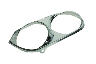 JAGUAR XJS FRONT TWIN HEADLAMP HEADLIGHT SURROUND RIGHT HAND CHROME NEW DAC2136