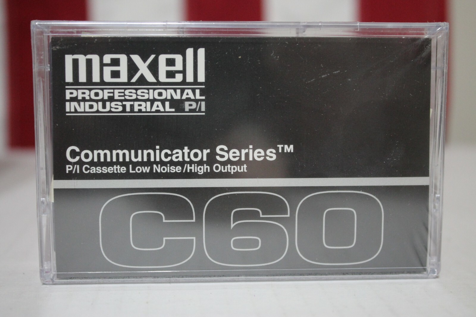 Case of 10 Maxell C60 Communicator Pro Series P/I CASSETTE TAPES New & Sealed